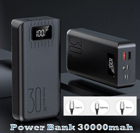 Power Bank 30000mAh externe Batterie