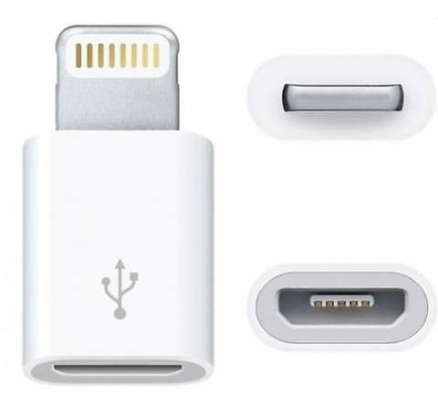 Apple-Stecker auf Micro-USB