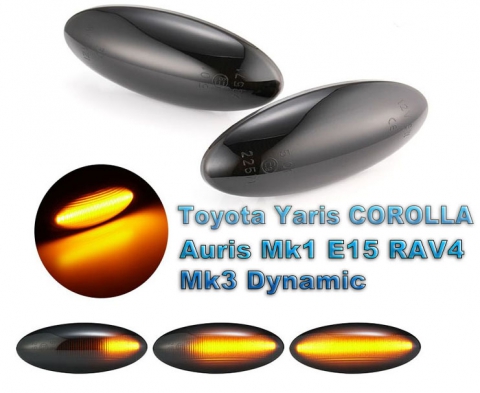 Toyota RAV4 Dynamische Signalleuchten E-Prüfz.