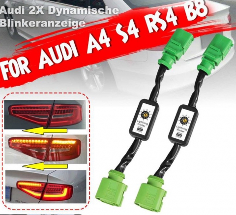 Audi 2X Dynamische Blinkeranzeige