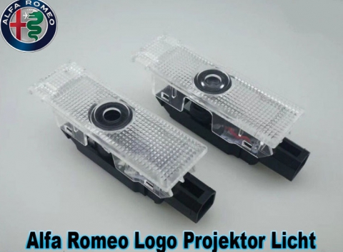 Alfa Romeo Logo Projektor Licht