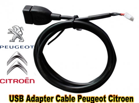 Peugeot Citroen USB Adapterkabel