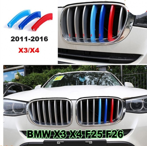 BMW X3 X4 Frontgrills Abdeckung Dekorati