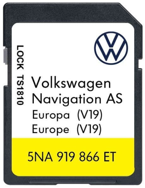 VW AS 2024/2025 DISCOVER MEDIA AS SAT NAV MAP UPDATE SD CARD