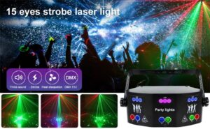 DJ Beam Laserlicht Projektor DMX - Image 2