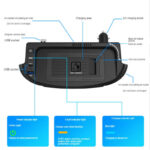 Mustang 2015-2021 15W Telefon-Autoladegerät Drahtloses QI - Image 2