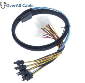 SAS 36pin SFF-8087 bis 4 x SFF-8482 - Image 2