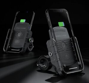 Motorrad-Telefonhalterung – Schnelles kabelloses Laden - Image 8