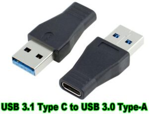 USB-C Female to USB 3.0 Male Port Adapt