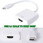 USB 3.1 Typ C zu HDMI Adapterkabel