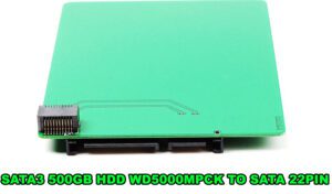 SATA3 500GB HDD WD5000MPCK to SATA 22pin - Image 2