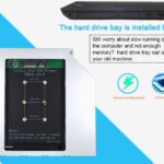 Accessories - Optibay 2ND HDD Caddy 12,7 mm SATA 3 Fes