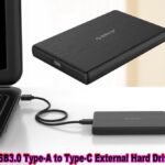 2,5 Zoll USB3.0 Typ-A bis Typ-C Externe
