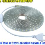 Deko&Accessoires - 3 m 5050 220V AC LED-Streifen flexible L