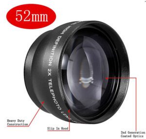 52mm 2X Teleobjektiv Für nikon