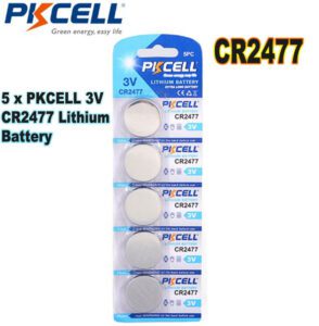 CR2477 5 x PKCELL 3V Lithiumbatterie - Image 2