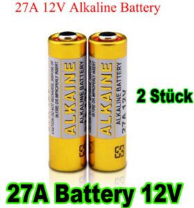 27A Batterie 12V Alkaline Batterien