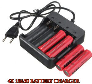 18650 Akku-Ladegerät mit Kurzschluss -Sc