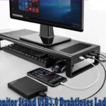Accessories - Monitor Stand USB3.0 Wireless Charging
