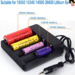Batterie 26650 18650 16340 14500 Ladeger