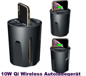 Auto 10W Qi Wireless Autoladegerät AirPods