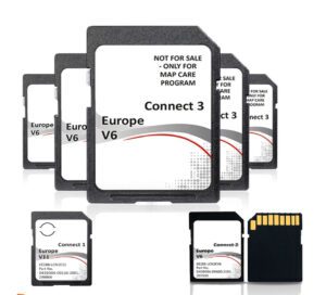 Nissan Connect 1,2,3 EUROPA Karte 2023