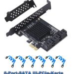 SATA III-6-Port- PCIe-Karte