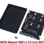 HD Accessories - mSATA SSD auf 2,5 Zoll SATA3-Adapter