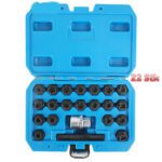 VW 521-540 Entfernen der Radsicherungsschrauben