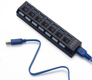 USB 3.0 7 PORT HUB High Speed 5 Gbps - Image 2