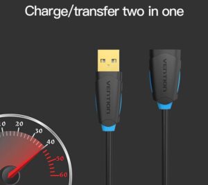 USB 2.0 Stecker auf Buchse USBm 2m - Image 3