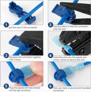 T-Tap-Kabelstecker, isolierte Schnellku - Image 3