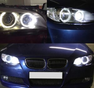 BMW 2x 20W CREE H8 LED Angel Eyes - Image 5