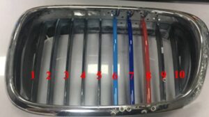 BMW Kühlergrill Zierleisten Grillabdecku - Image 6