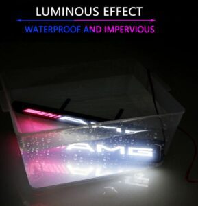 AMG Frontgrill Emblem Badge LED-Licht - Image 5