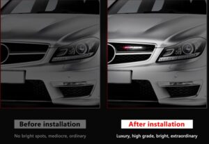 AMG Frontgrill Emblem Badge LED-Licht - Image 7