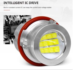 Bmw Angel Augen H8 120W CREE Chip White - Image 2