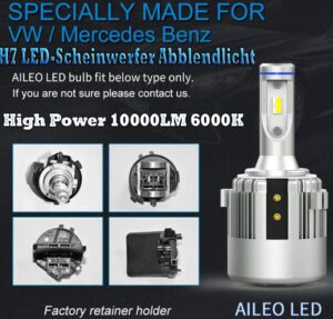 H7 LED High Power 10000LM 6000K VW Benz - Image 4