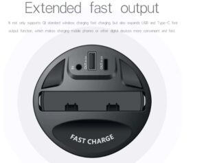 Auto 10W Qi Wireless Autoladegerät AirPods - Image 3