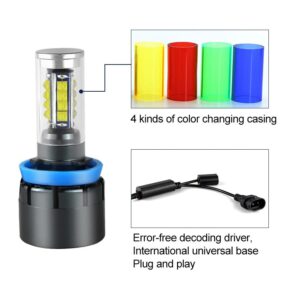 Bmw H8 2x160w LED Angel Eyes Lights - Image 4