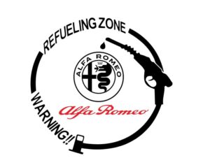 Alfa Romeo Tankdeckel Aufkleber - Image 4