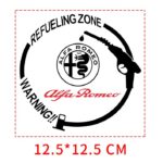 Alfa Romeo Tankdeckel Aufkleber - Image 5