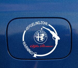 Alfa Romeo Tankdeckel Aufkleber - Image 7