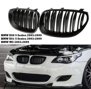 BMW 5er E60 E61 Grill glanz schwarz