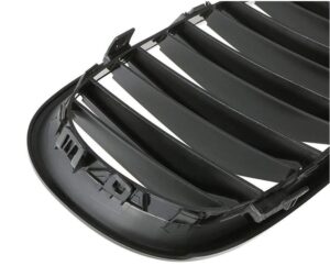 BMW 5er E60 E61 Grill glanz schwarz - Image 7