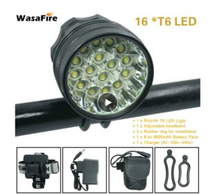 Fahrradlicht 4000LM 16 LED Scheinwerfer