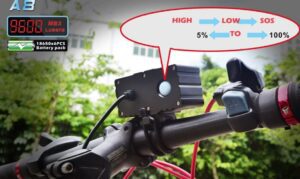 Fahrradlicht 9600LM 8xT6 LED 18650 - Image 6