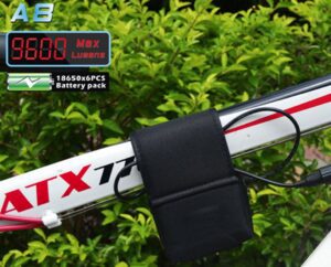 Fahrradlicht 9600LM 8xT6 LED 18650 - Image 8