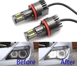 Bmw H8 LED Angel Eye 160W 6000K - Image 8