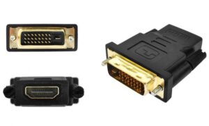 DVI 24+1 Pin Male to HDMI Female - Image 2